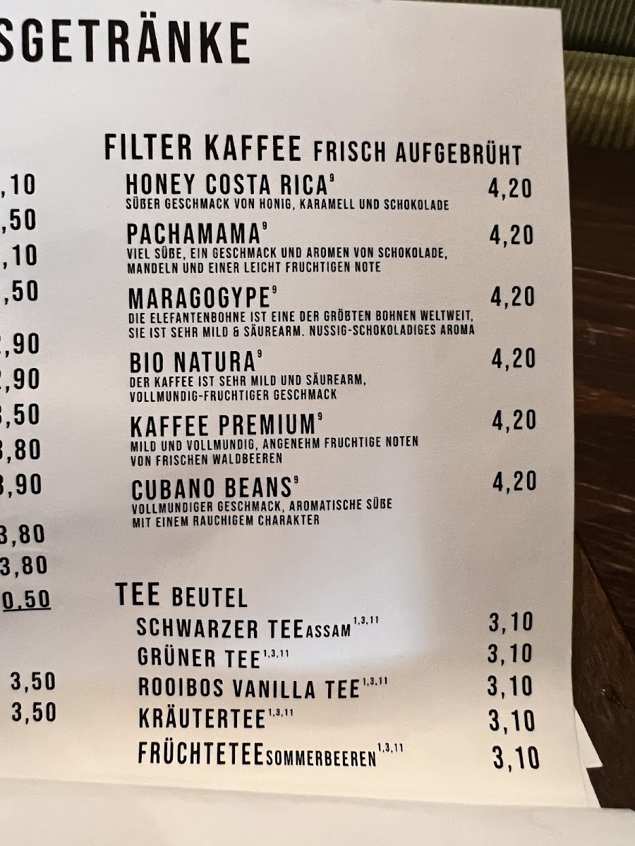 Kaffee Lebemann Photo Menu 8