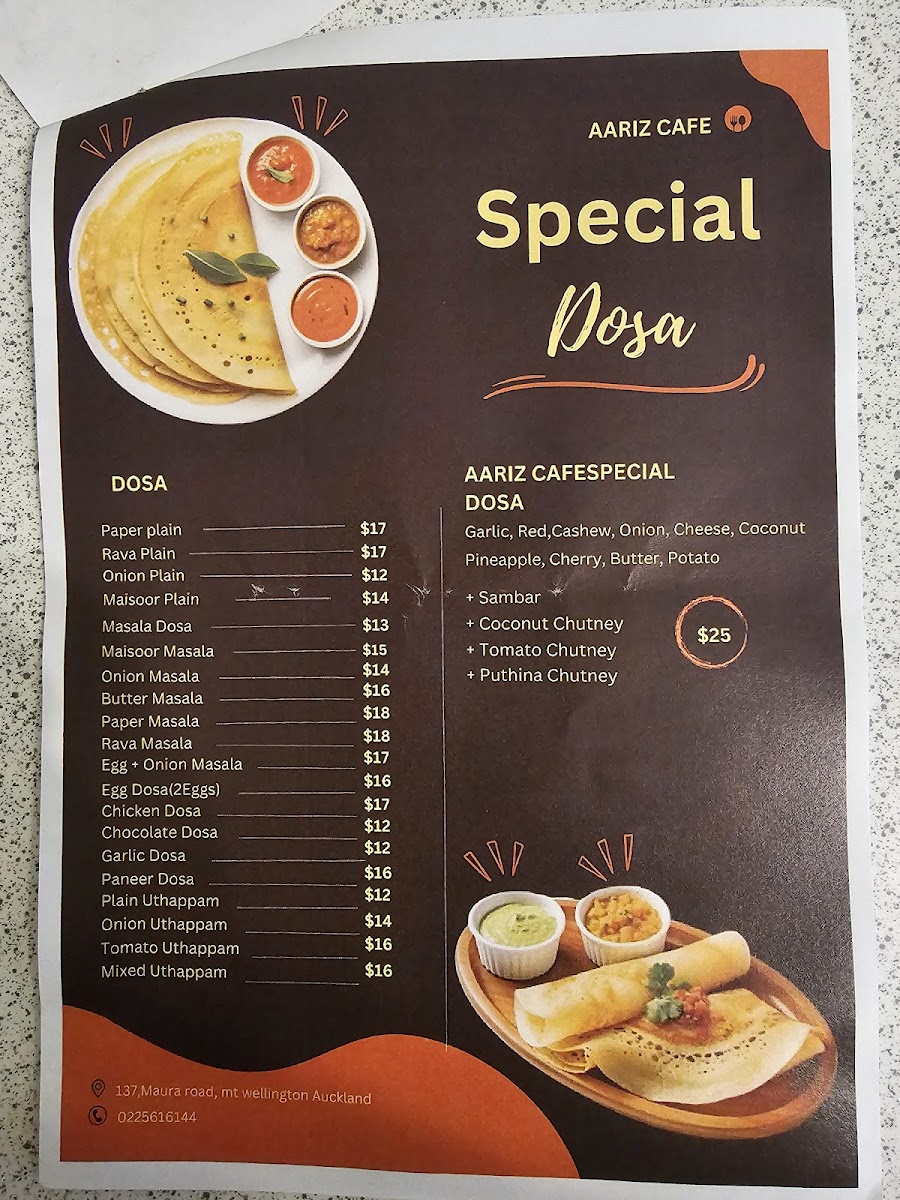 Aariz Cafe Photo Menu 3