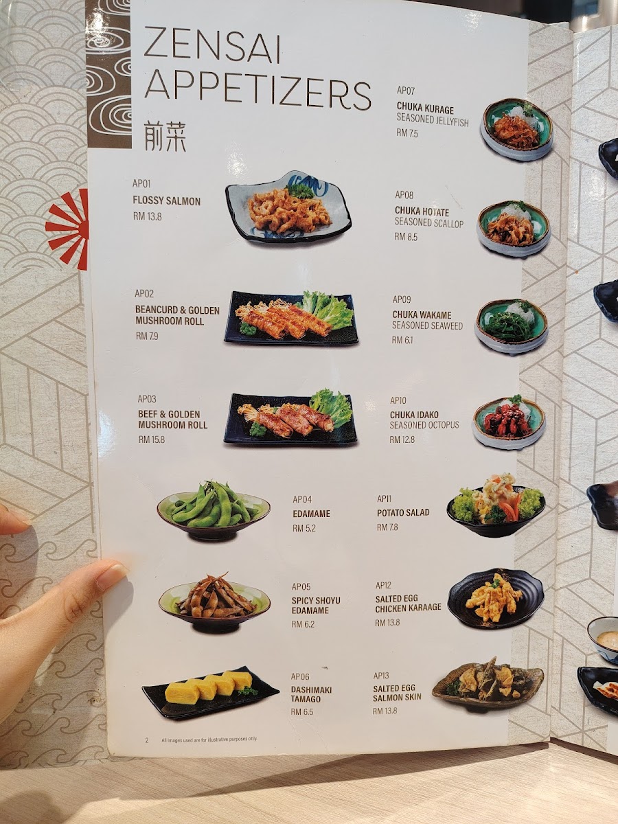 Nippon Sushi Photo Menu 1