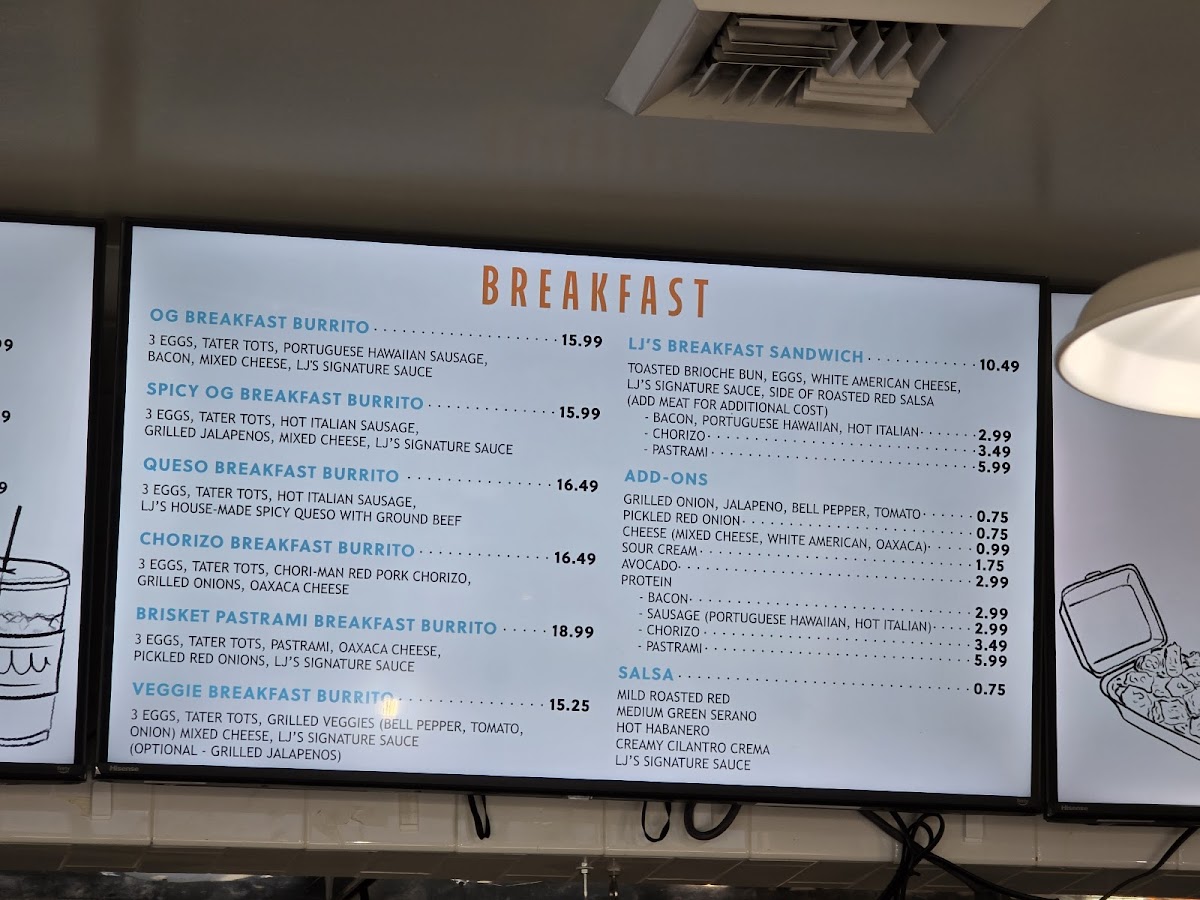 LJ’s Lil’ Cafe Photo Menu 7