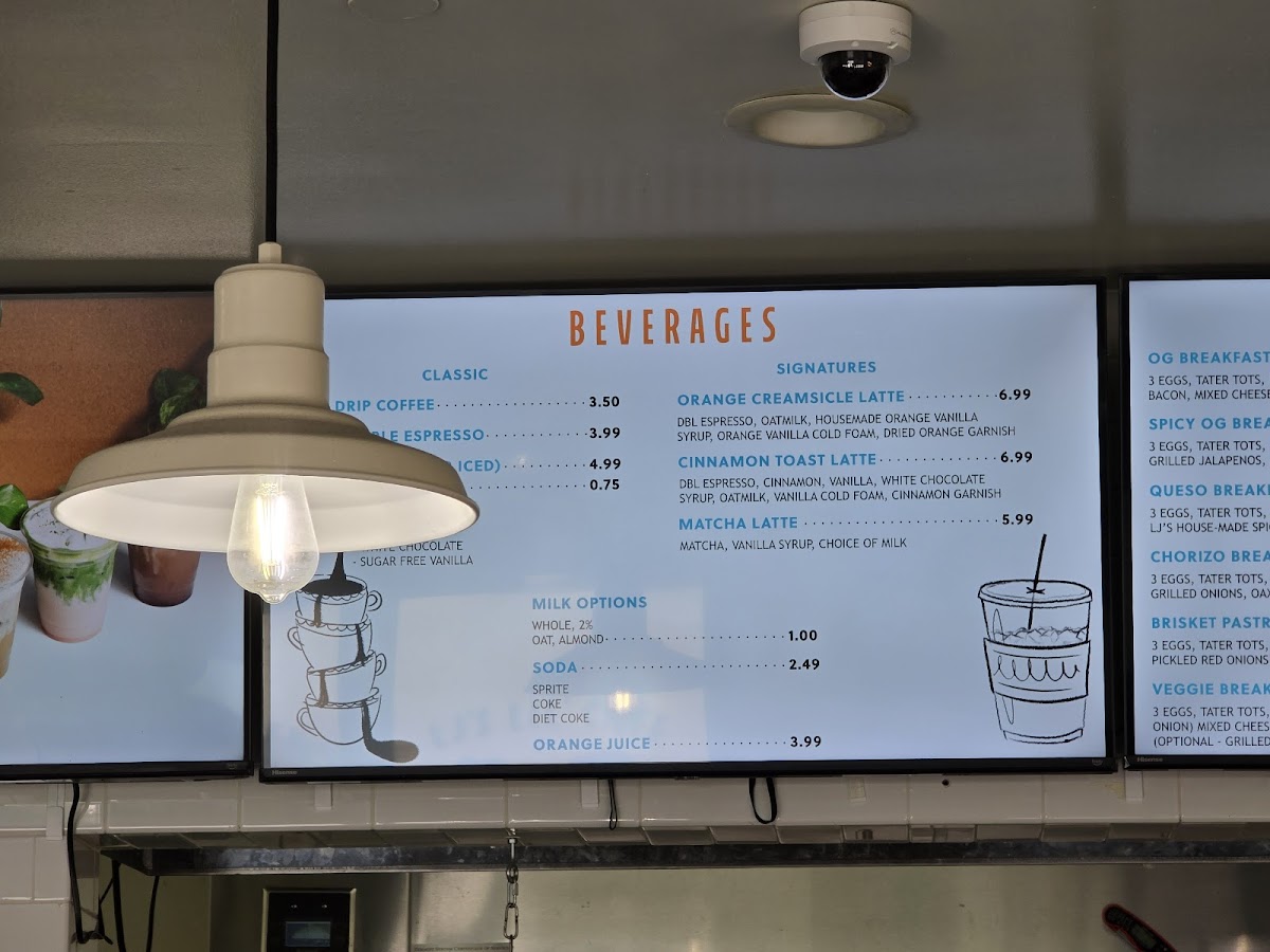 LJ’s Lil’ Cafe Photo Menu 8