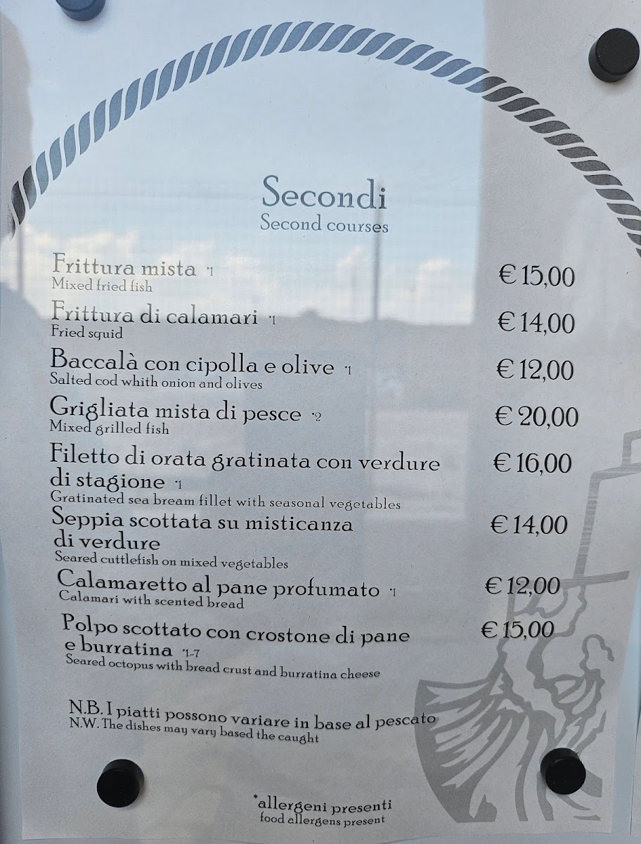 il Pirata | Ristorante pesce Termoli Photo Menu 5