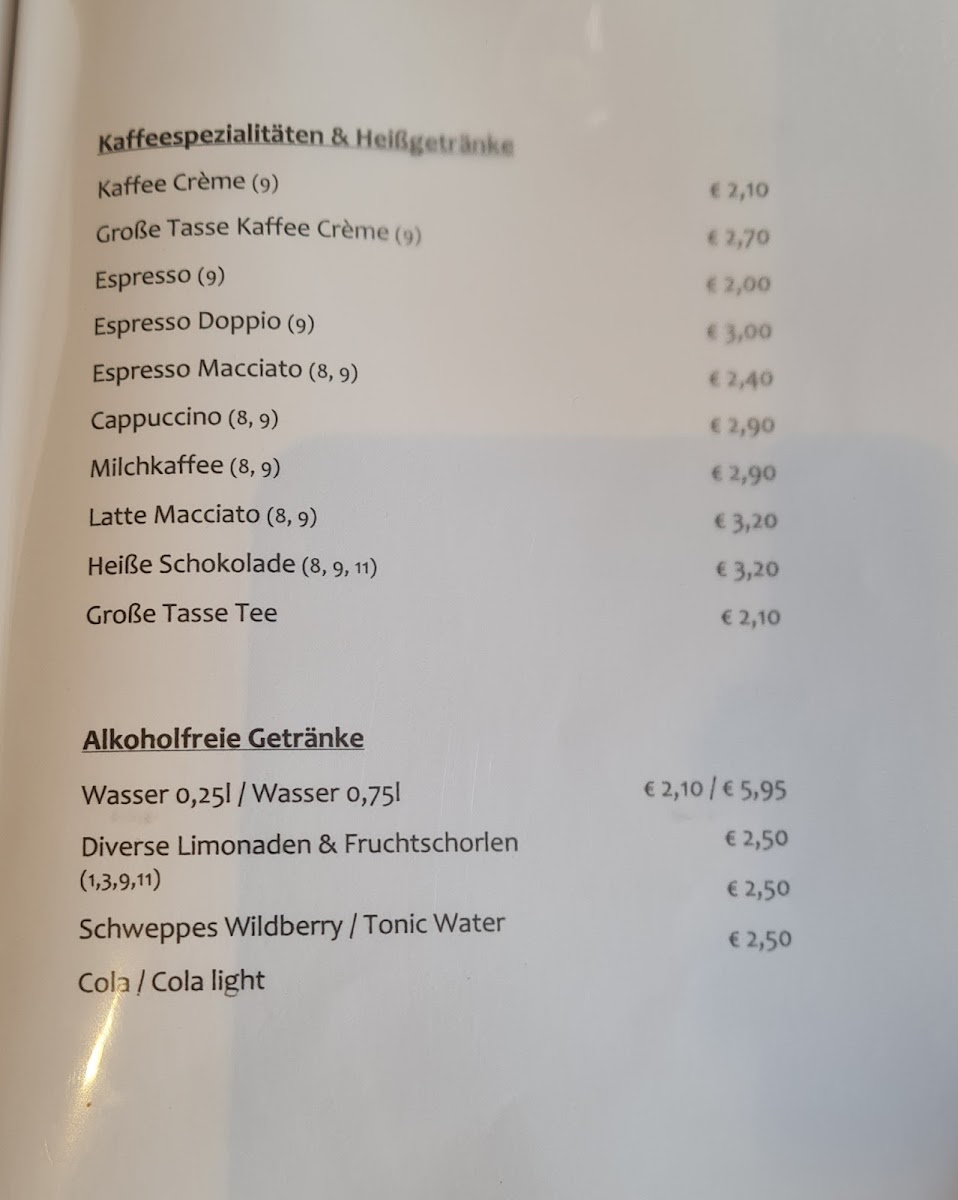 Scheunencafé herdering Photo Menu 1