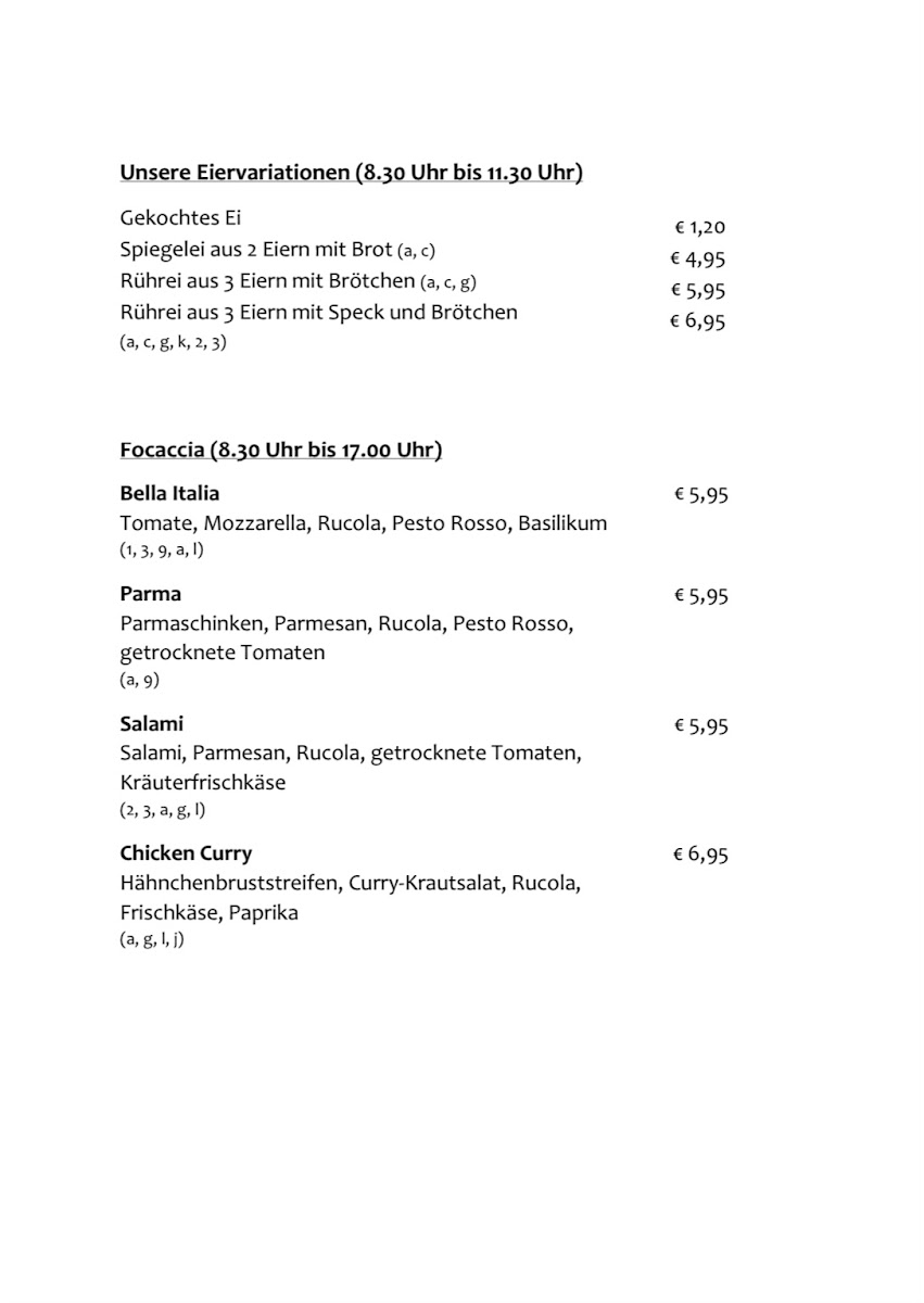 Scheunencafé herdering Photo Menu 4