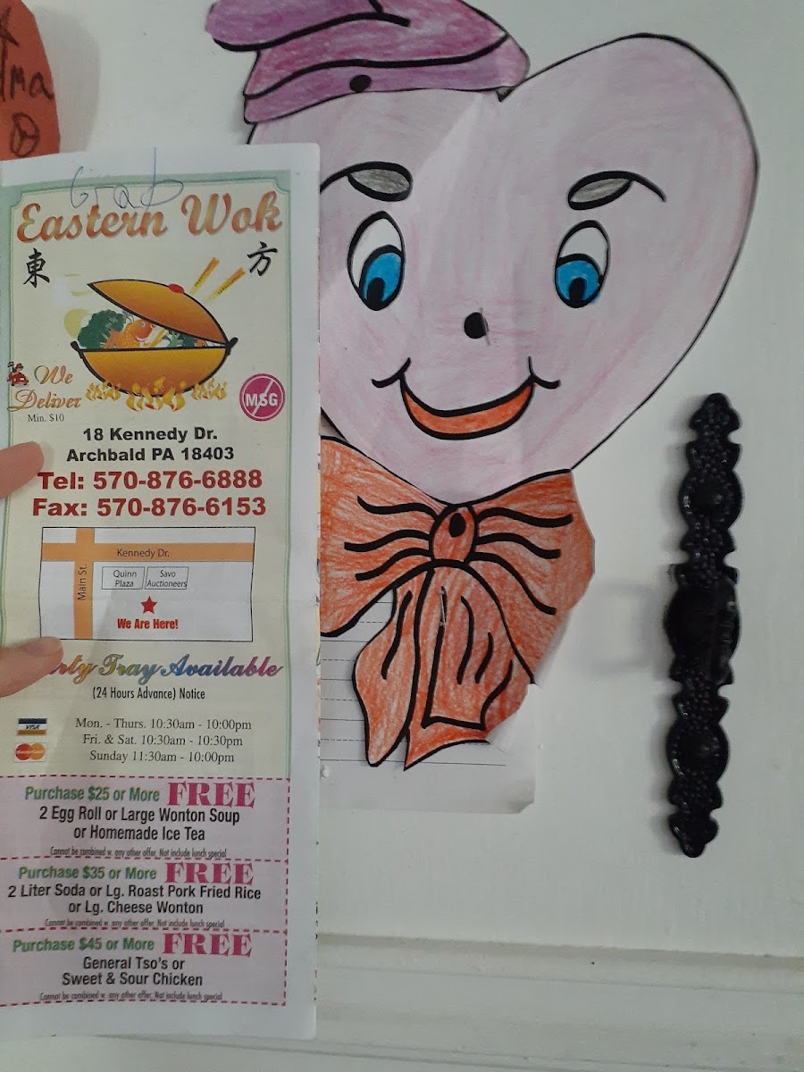 Eastern Wok Photo Menu 1