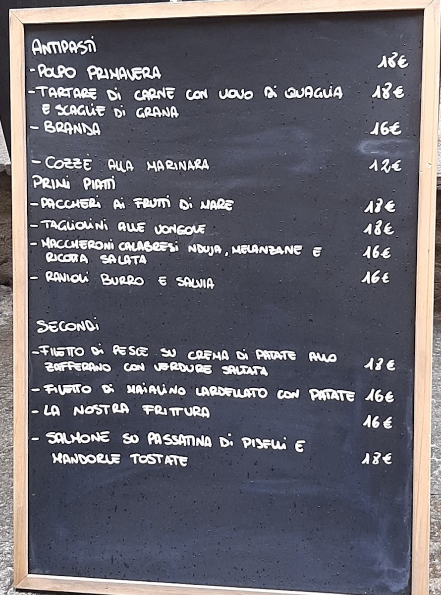 all’orologio ristorante Photo Menu 1