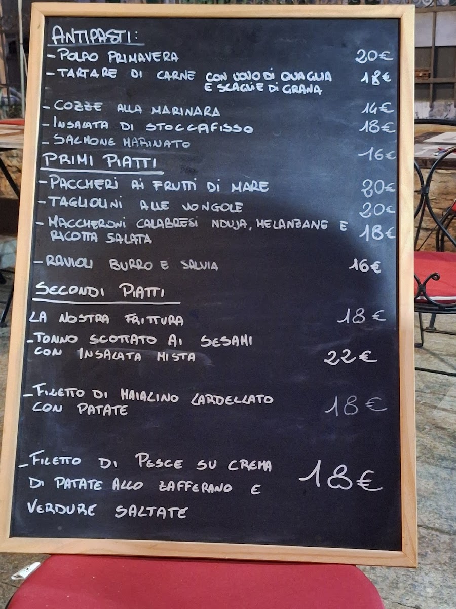 all’orologio ristorante Photo Menu 2