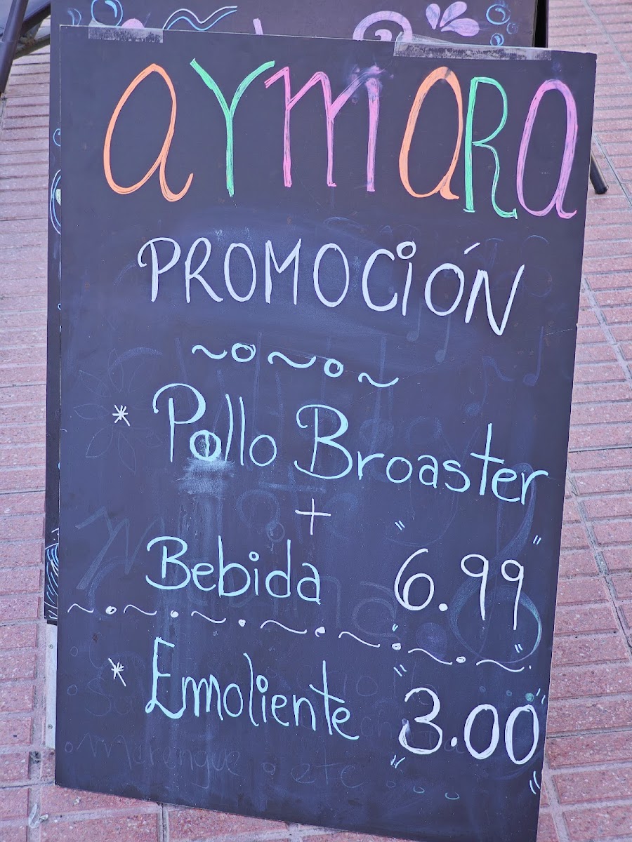 Aymara Gastronomía del Perú Photo Menu 1