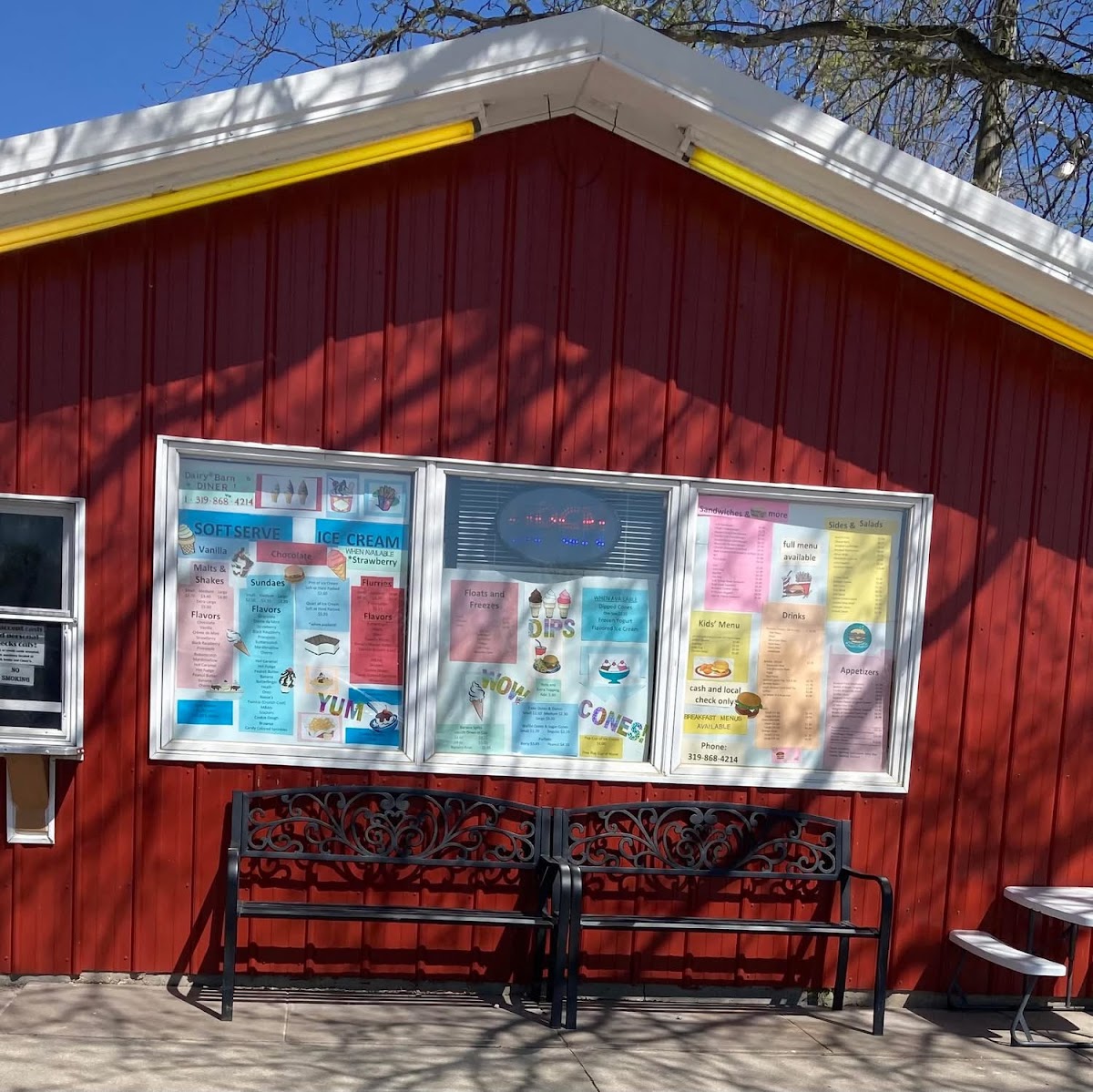 Dairy Barn Photo Menu 4