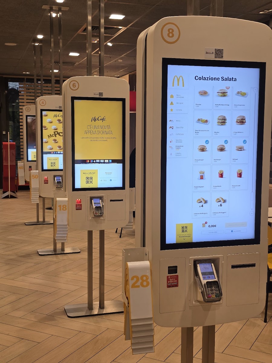 McDonald's Trieste Via Flavia Photo Menu 5