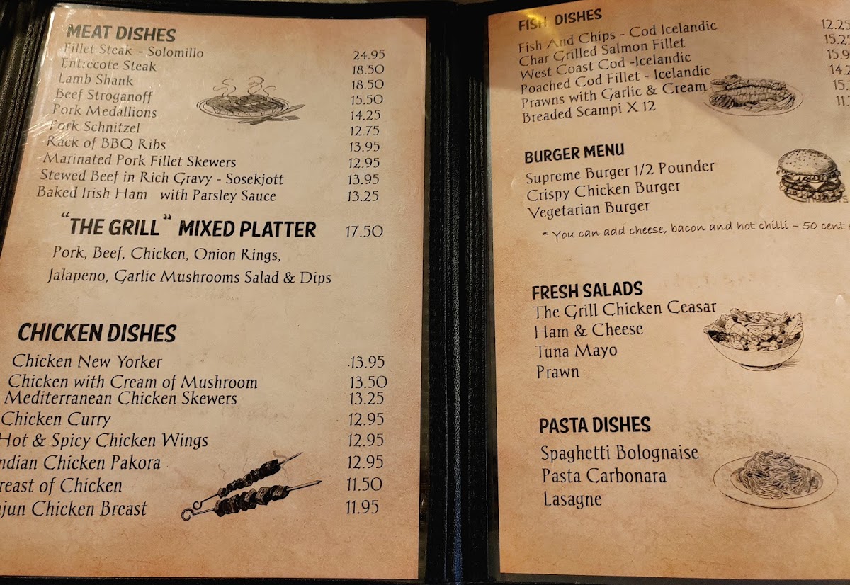 The Central Grill Restaurant, Zeniamar C.C. Photo Menu 1
