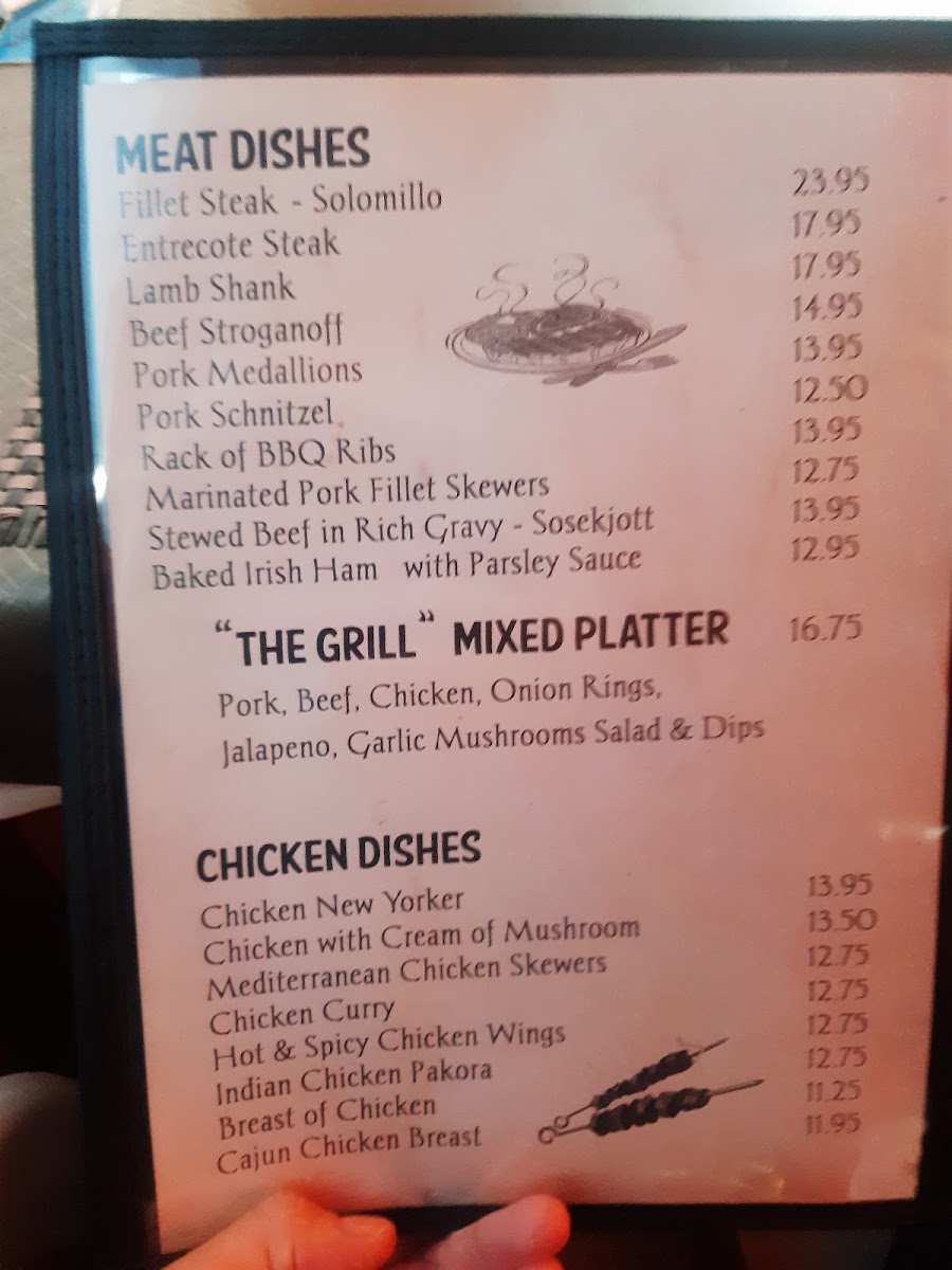The Central Grill Restaurant, Zeniamar C.C. Photo Menu 3