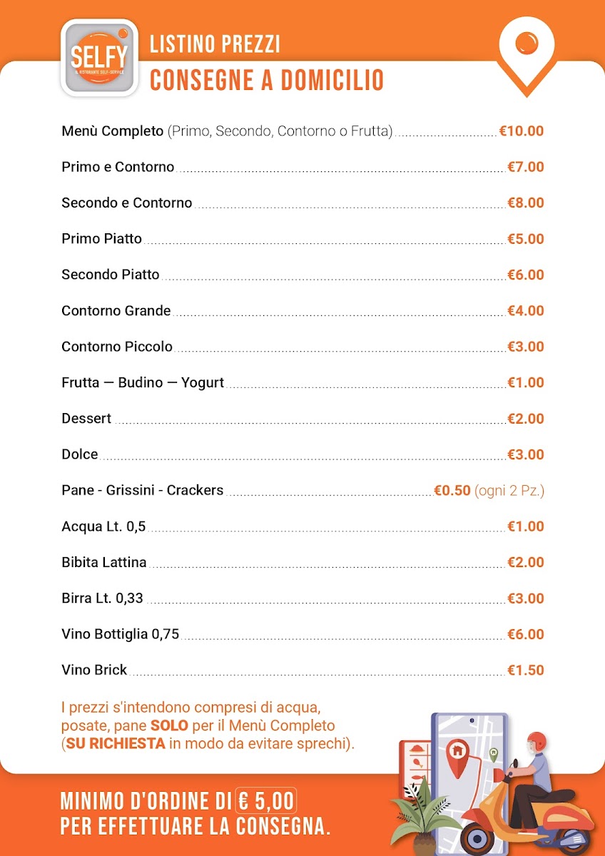 Ristorante Self-Service Selfy Photo Menu 2