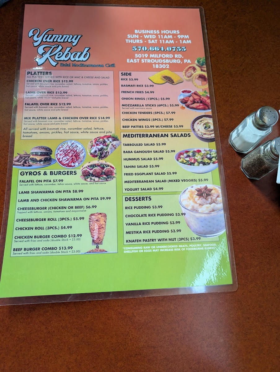 Yummy Kebab Photo Menu 7
