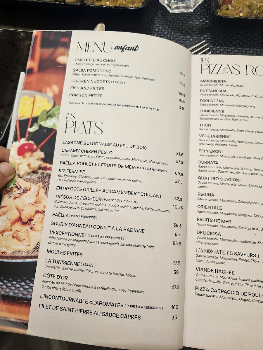 L’Aromate Restaurant - Pizzeria Photo Menu 4