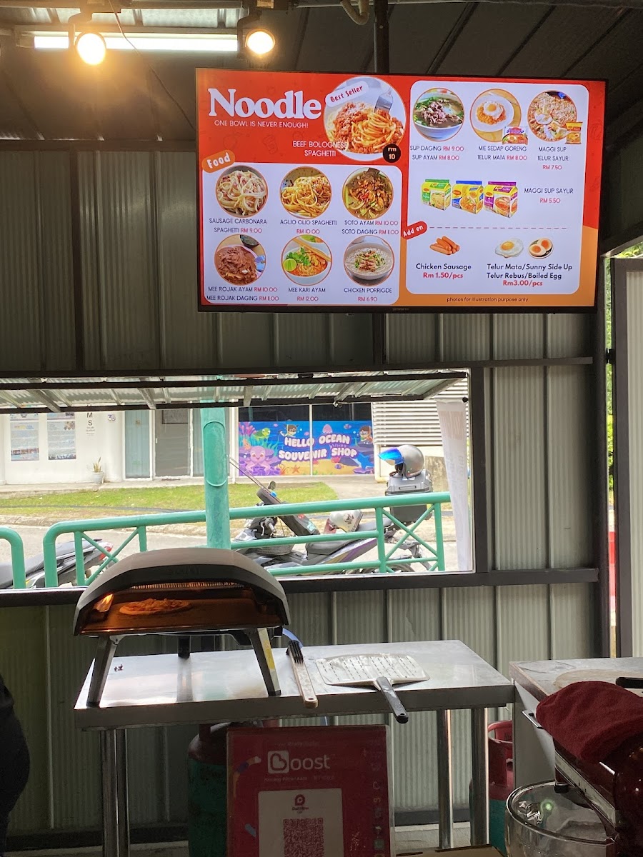 The Marina Cafe Photo Menu 1