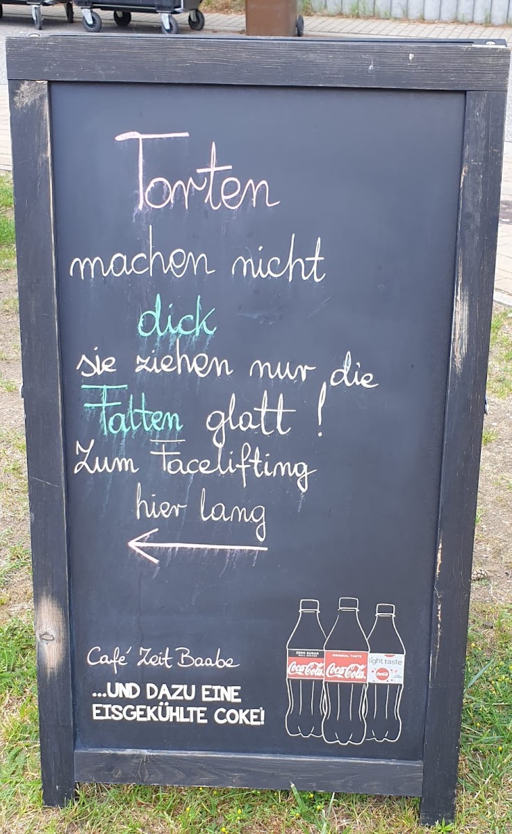Cafe Zeit Baabe Photo Menu 10