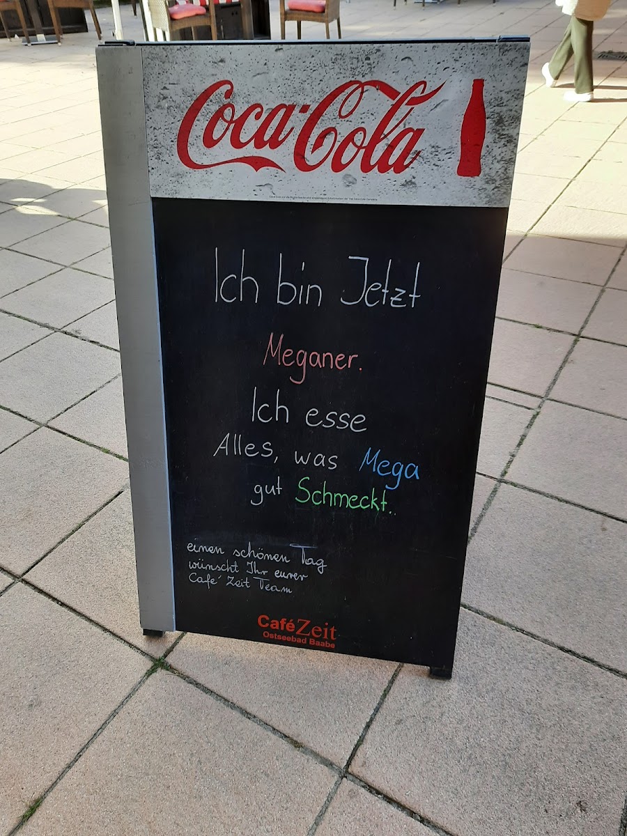 Cafe Zeit Baabe Photo Menu 2