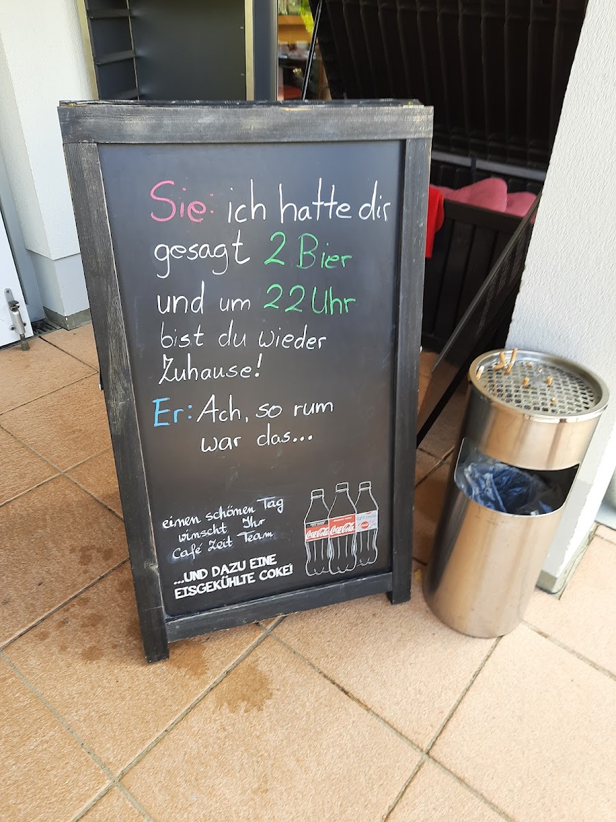 Cafe Zeit Baabe Photo Menu 3