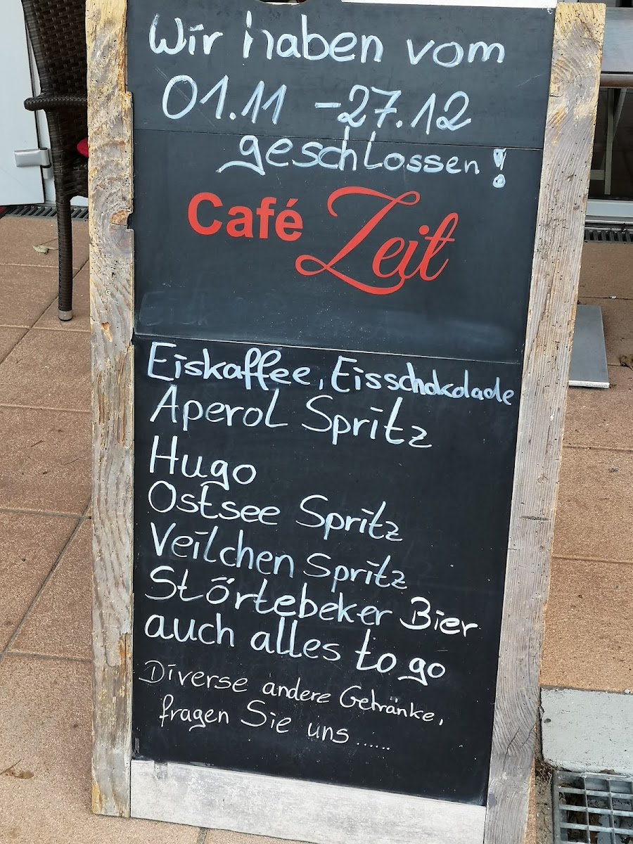 Cafe Zeit Baabe Photo Menu 5