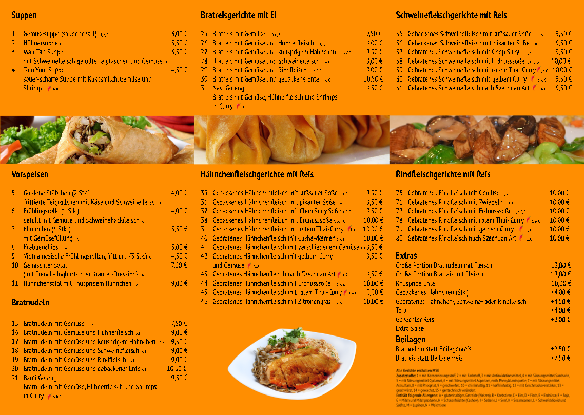 Asia Bistro MY MY Photo Menu 1