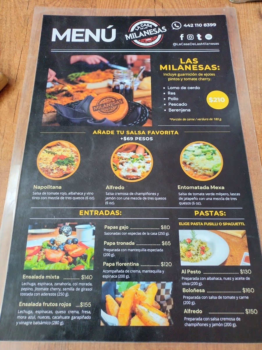 La Casa de las Milanesas Photo Menu 4