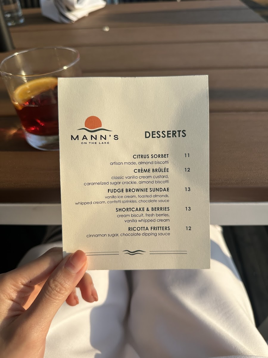 Mann's On The Lake Photo Menu 9