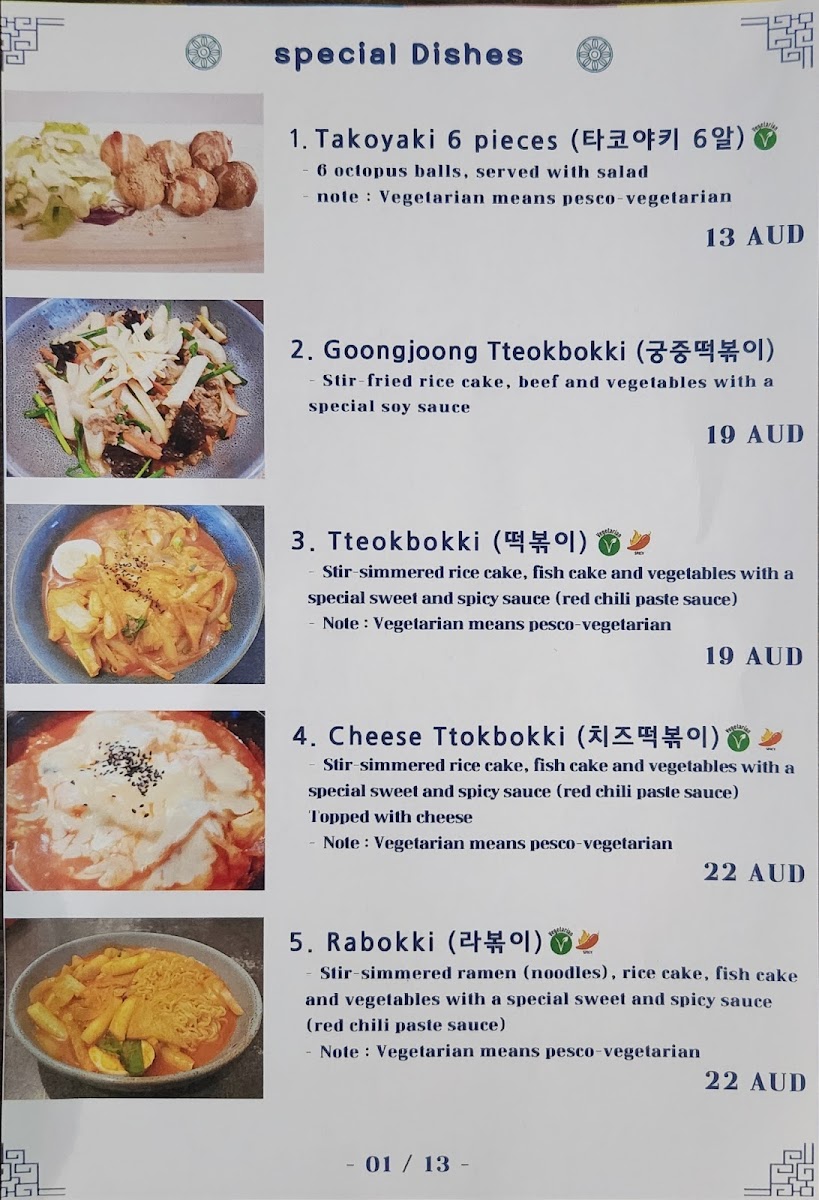 Sushi Gallery Photo Menu 7