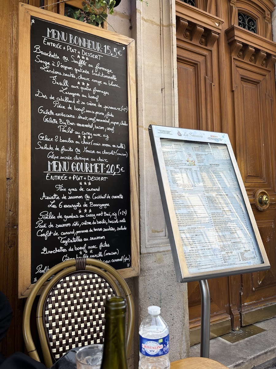Crêperie Paris La Sarrasine Photo Menu 7