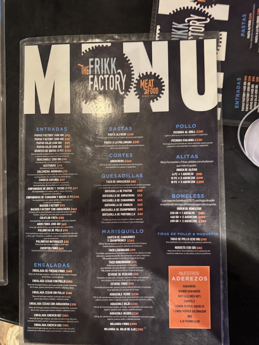 Frikk Factory Photo Menu 4
