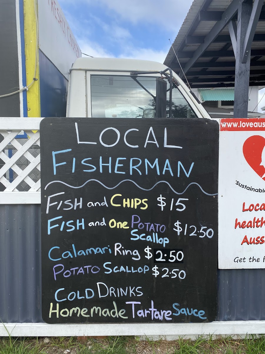 Hropic’s Seafoods Fish and Chips Photo Menu 1