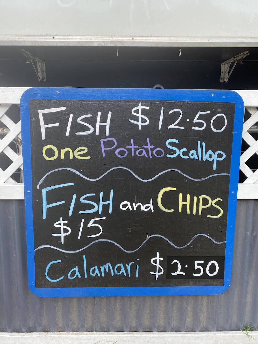 Hropic’s Seafoods Fish and Chips Photo Menu 4