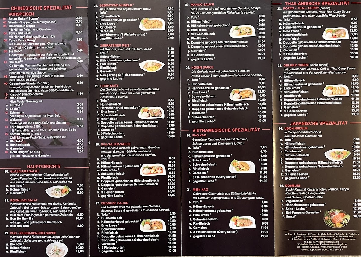 Asia Thai Sushi Photo Menu 10