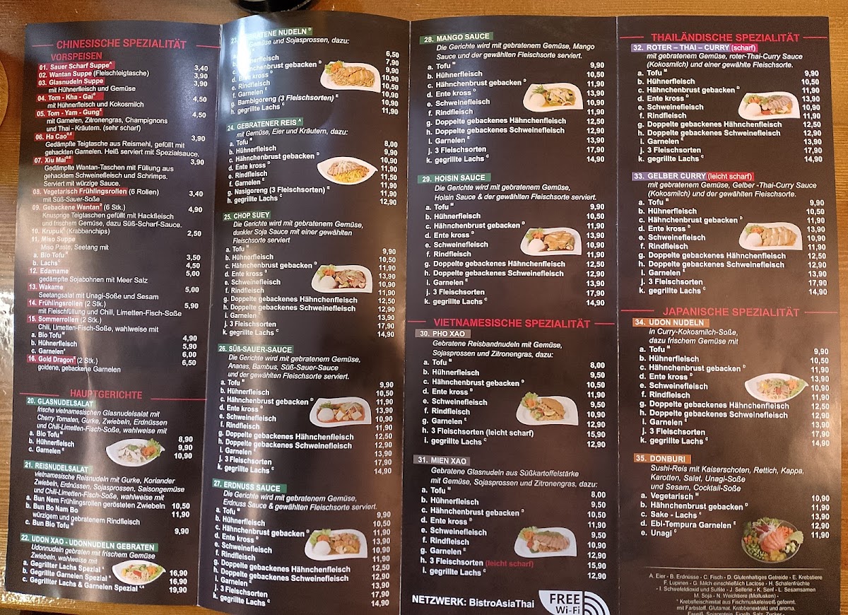 Asia Thai Sushi Photo Menu 8