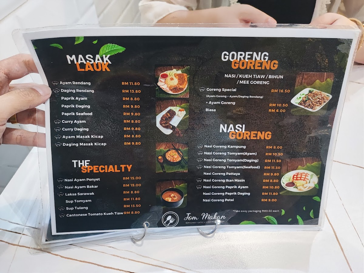 Jom Makan BDC Photo Menu 1