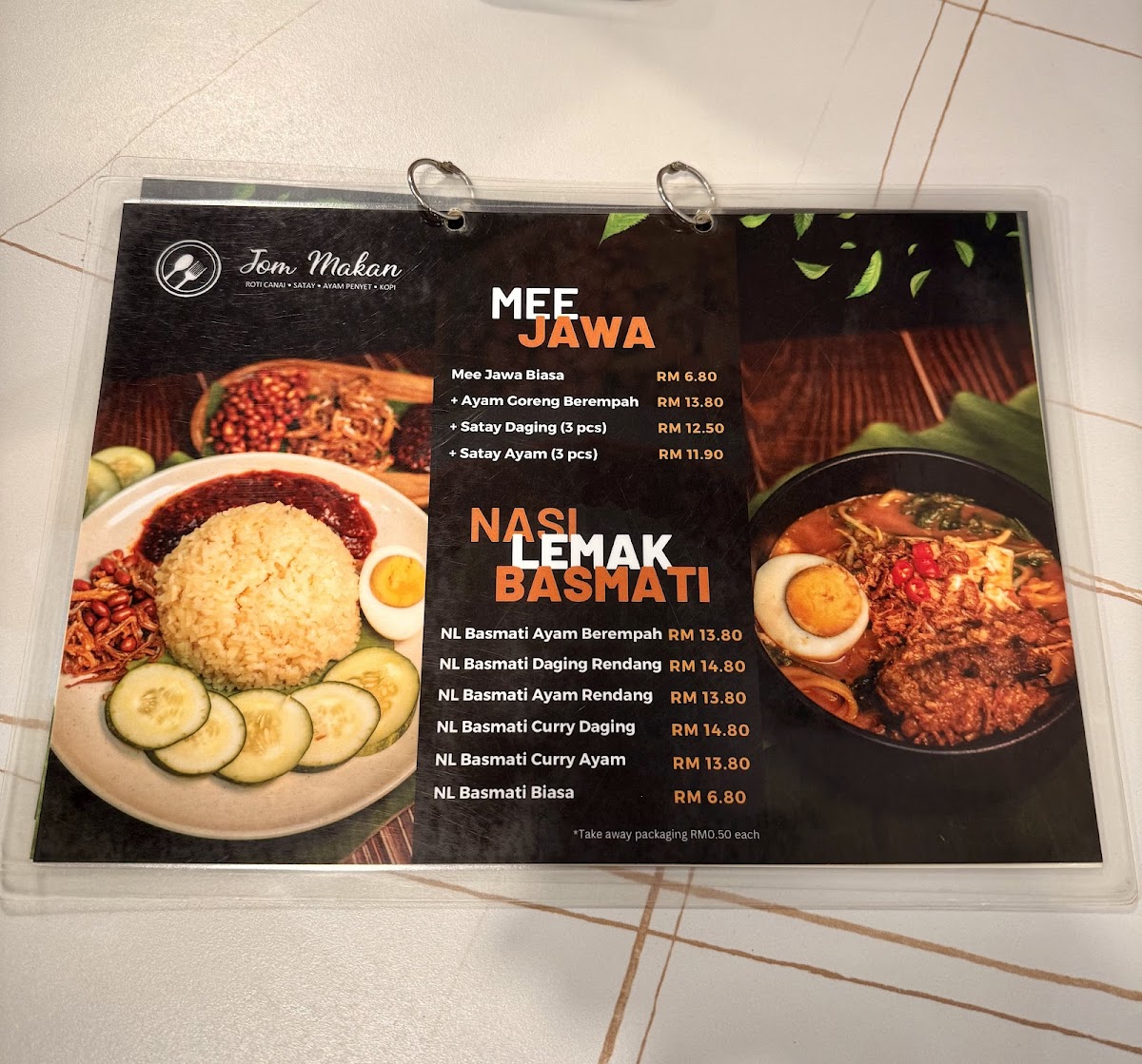 Jom Makan BDC Photo Menu 3