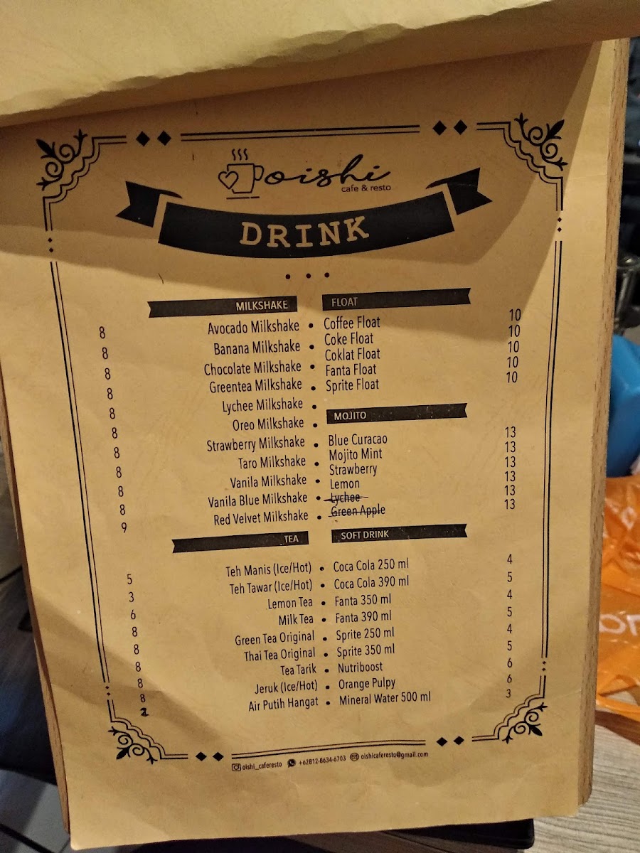 TITIK LIMA KOPI Photo Menu 1