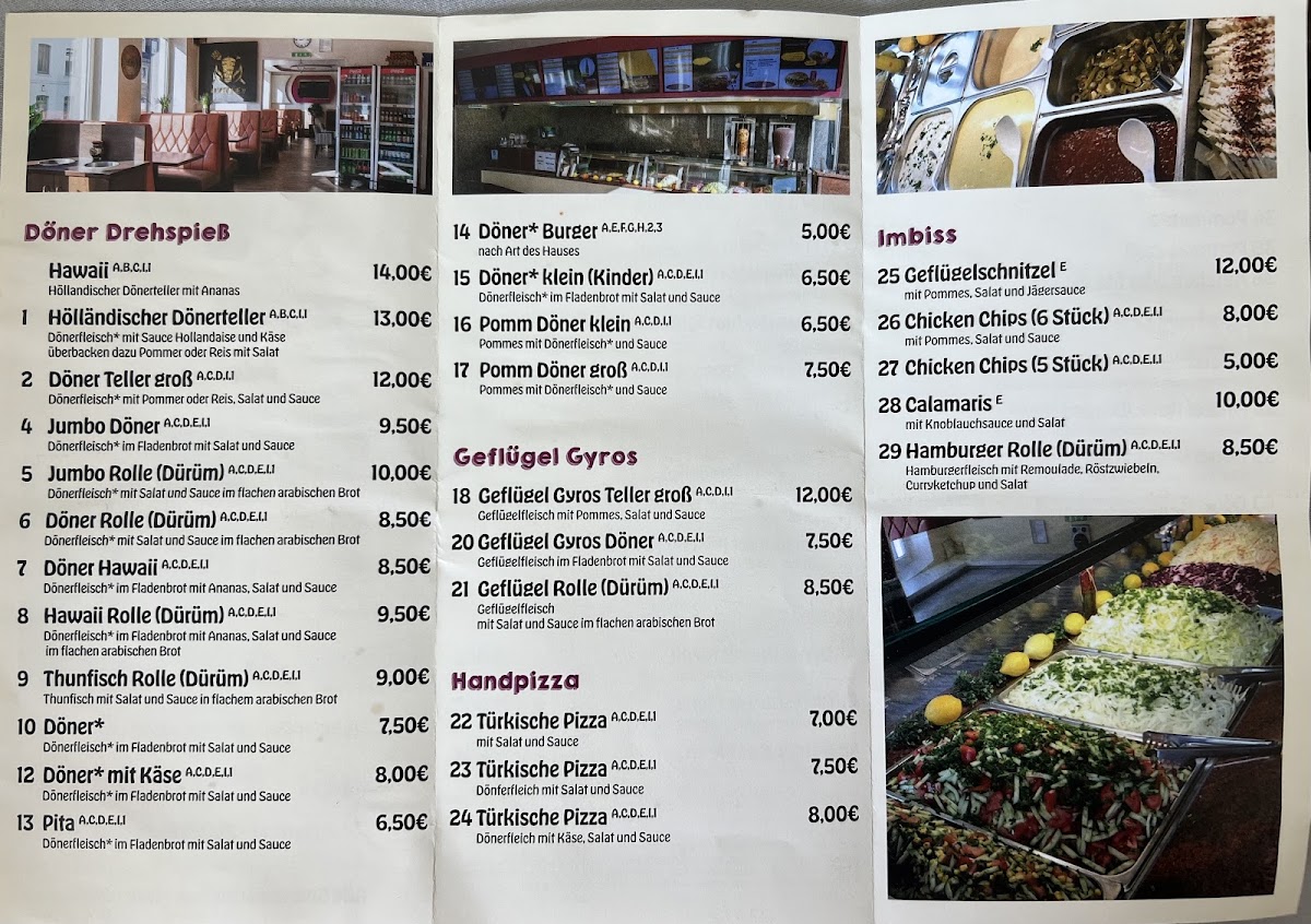 Anatolien Grill Flensburg Photo Menu 3