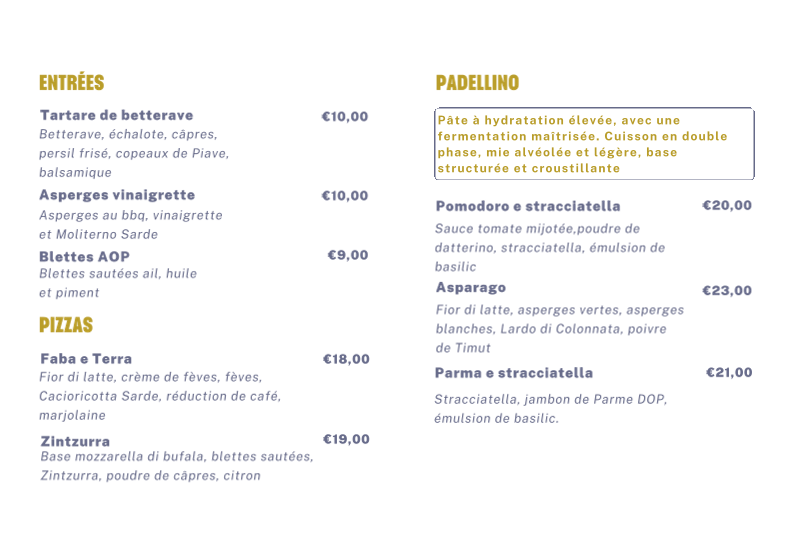 Sa Piola Hossegor Photo Menu 2