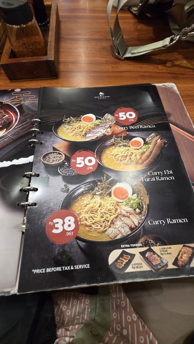 Kataramen Rawamangun Photo Menu 3