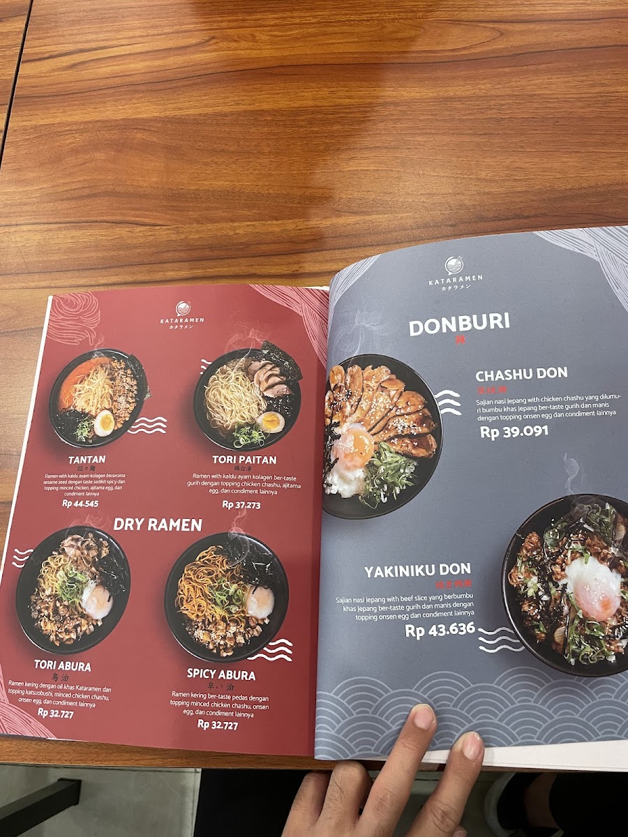 Kataramen Rawamangun Photo Menu 9
