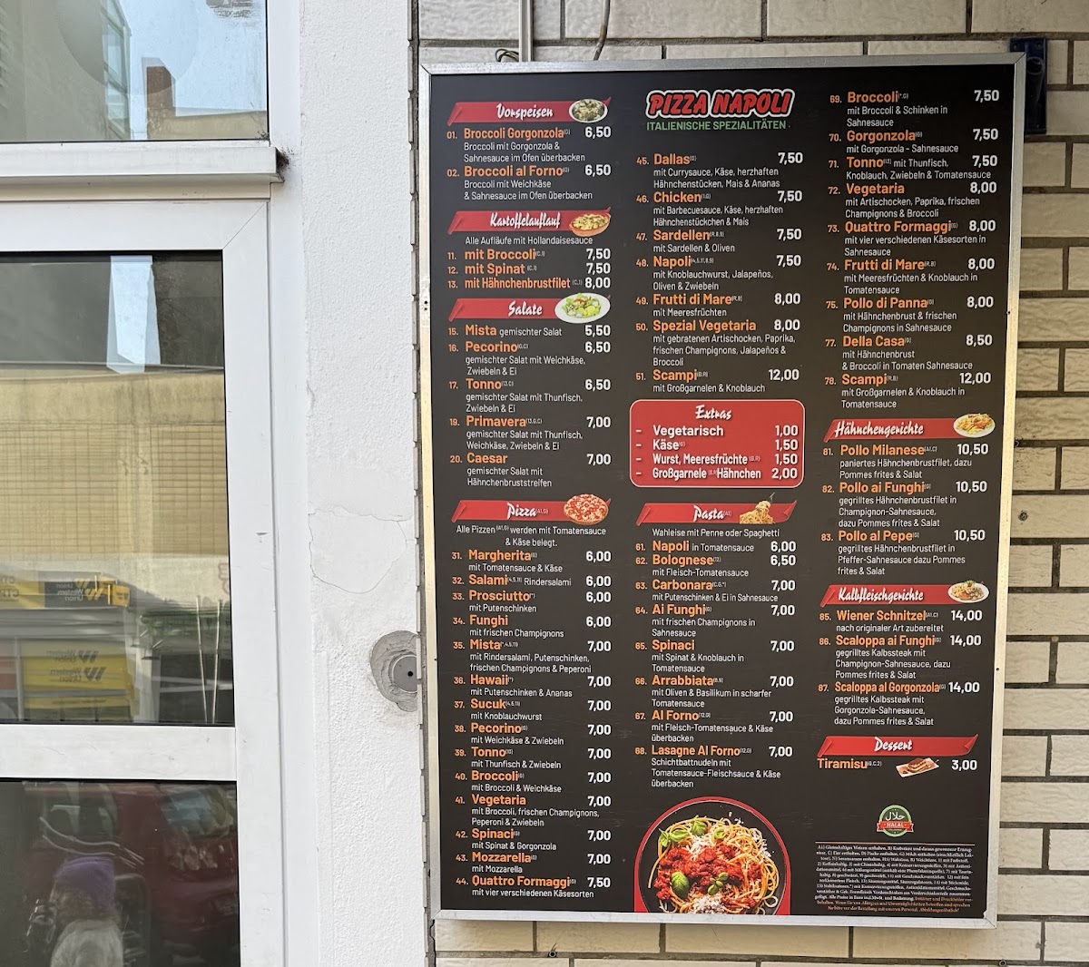 Pizza Napoli Photo Menu 1