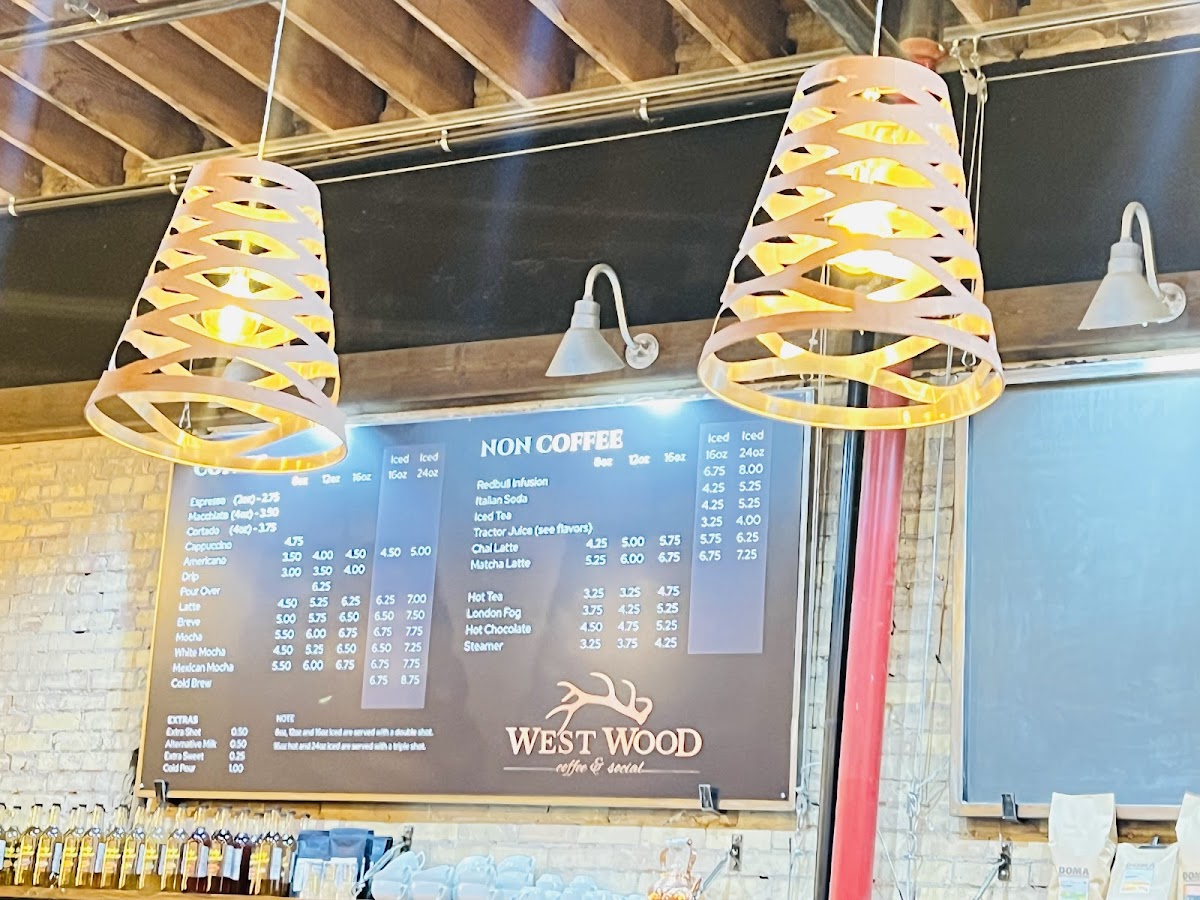 West Wood Coffee & Social Photo Menu 3