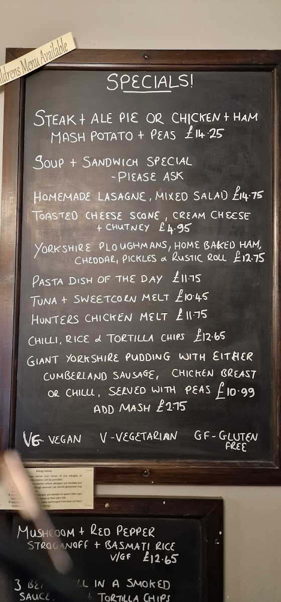 The Earl Grey Tea Rooms Photo Menu 7