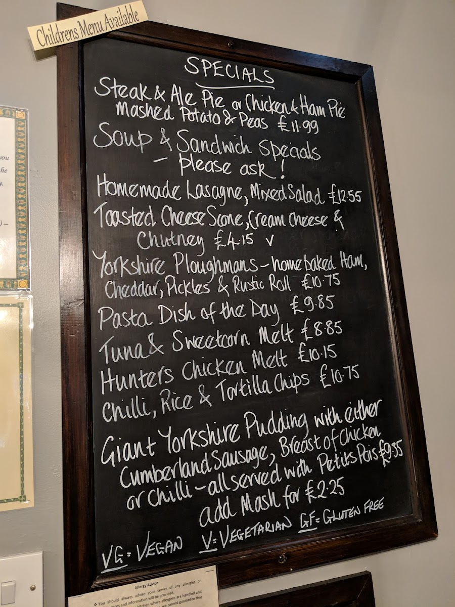 The Earl Grey Tea Rooms Photo Menu 8