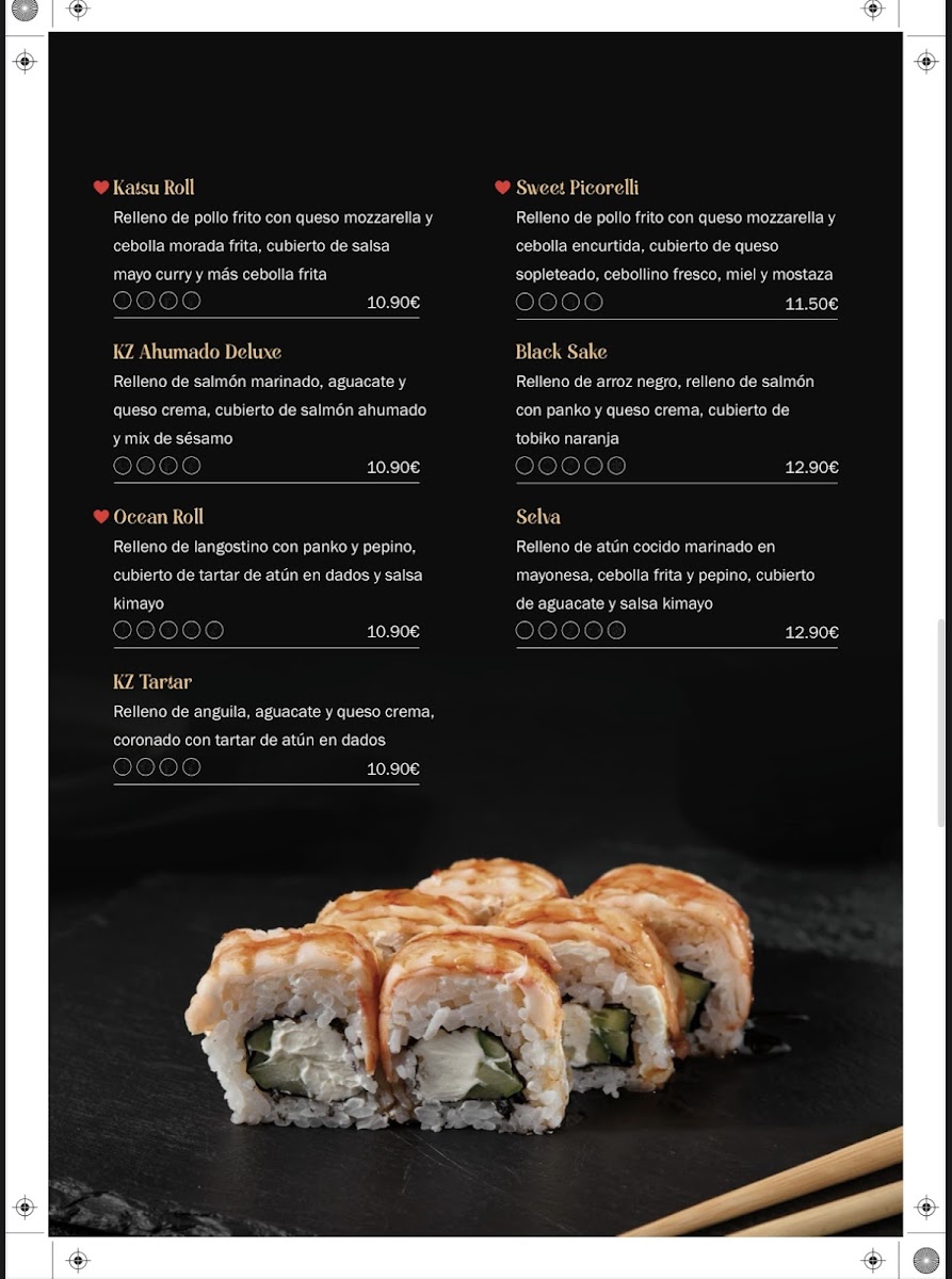 KZ Sushi - Asian Fusion Photo Menu 3