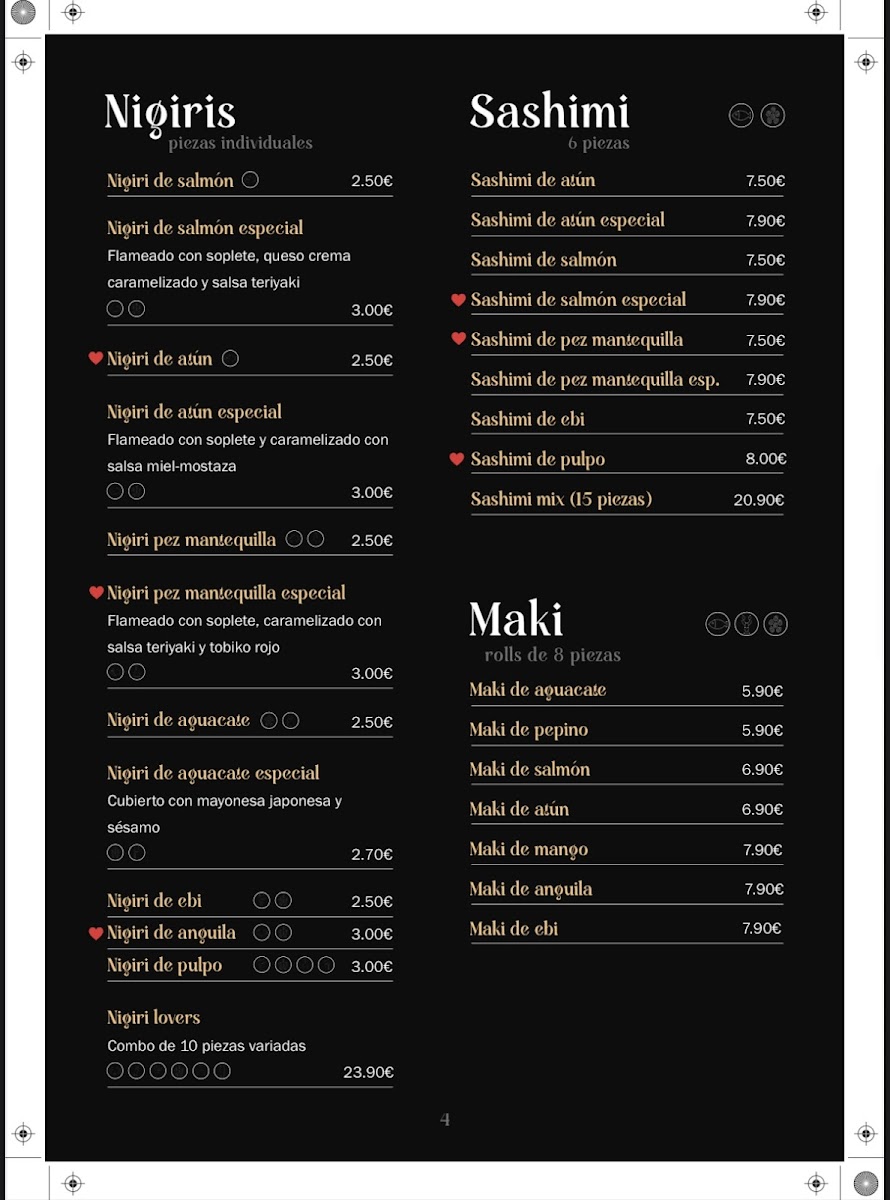 KZ Sushi - Asian Fusion Photo Menu 4
