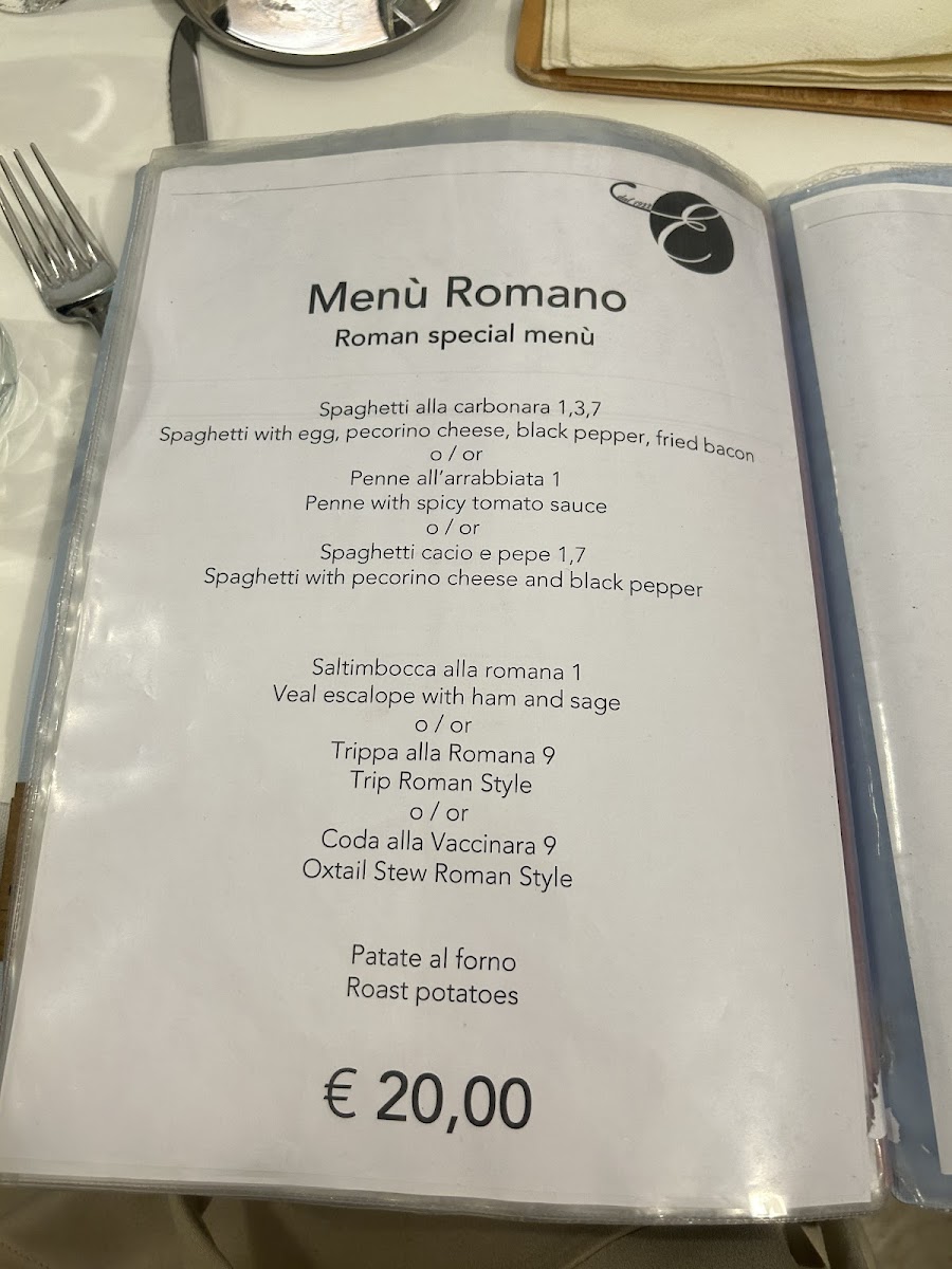 Ristorante Elettra Photo Menu 4