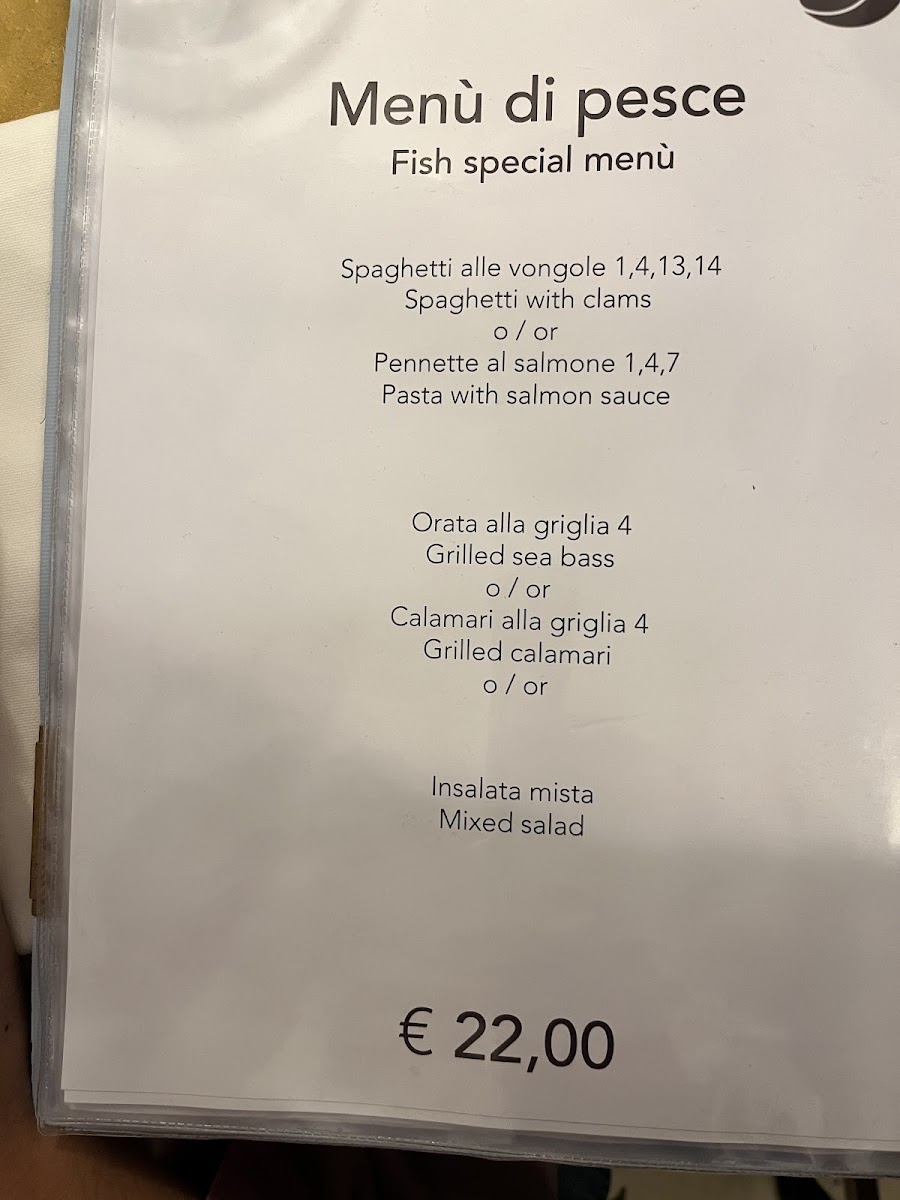 Ristorante Elettra Photo Menu 6