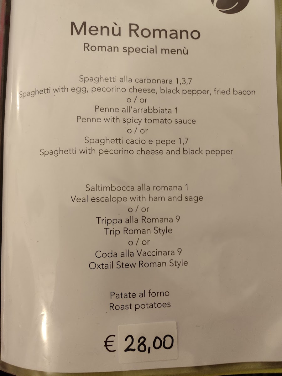Ristorante Elettra Photo Menu 7
